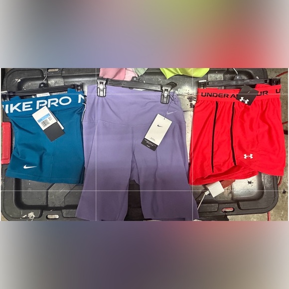 Nike Pants - Nike & Under Armour women’s shorts bundle new with tag (3) pairs